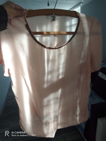 svilena košulja: Koton, M (EU 38), Polyester, color - peach