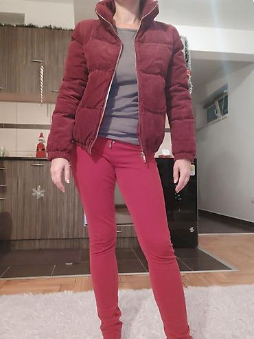 Zimske jakne: LCW Casual ženska zimska jakna – borda - Model: kratka puffer jakna - — 1