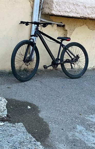 qalin teker velosiped: Şəhər və yüngül off-road üçün dağ velosipedi - Rəng: qara, mat — 1