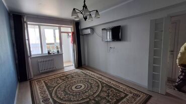 раздольный ак жол: 1 комната, 40 м², Элитка, 1 этаж, Евроремонт