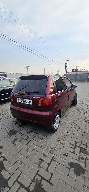 hongqi e qm5: Daewoo Matiz: 2007 г., 0.8 л, Механика, Бензин, Хэтчбэк — 3