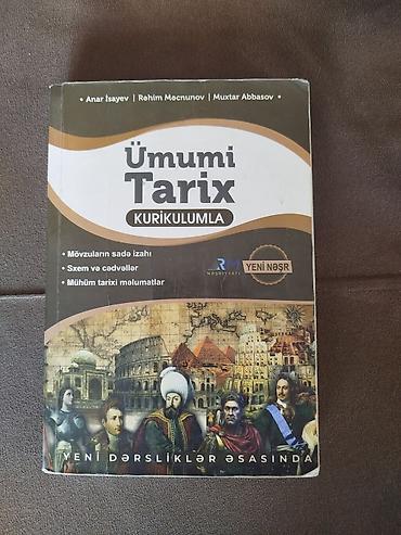 dunya kuboku: Məhsul: “Ümumi Tarix – Kurikulumla” kitabı Müəlliflər: Anar İsayev — 1