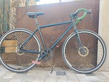 low 2 fixed gear: Городской/шосс или сингл спид велосипед с дроп-рулём и дисковыми — 1