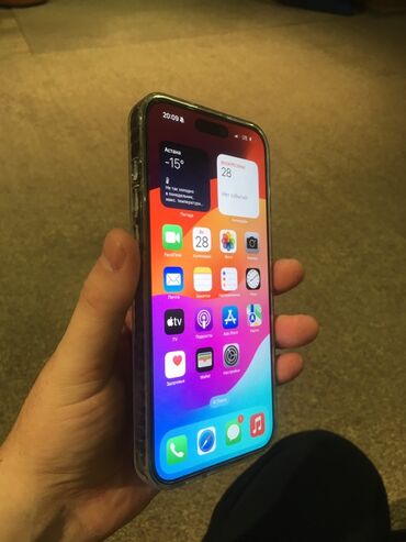 Apple iPhone: IPhone 15 Pro Max, Б/у, 256 ГБ, Black Titanium, Коробка, 89 % — 5