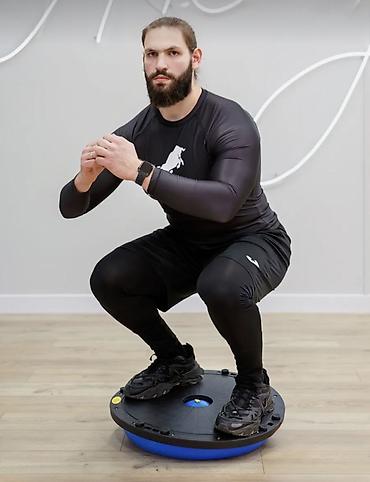 Другие тренажеры: Полусфера для фитнеса Strong Body с эспандерами Назначение: - — 8