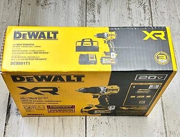 шуруповерт dewalt: Dewalt dcd801t1.Шуруповерт dewalt dcd801 с одной 6ти ампернай акб — 2