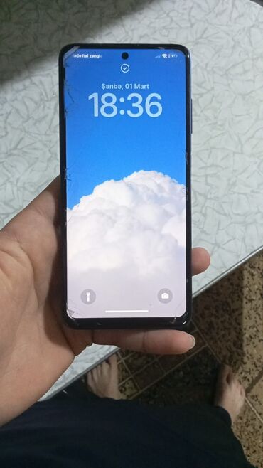 toptan telefon aksesuar: Poco X3 NFC, 128 GB, rəng - Göy, Barmaq izi, Face ID