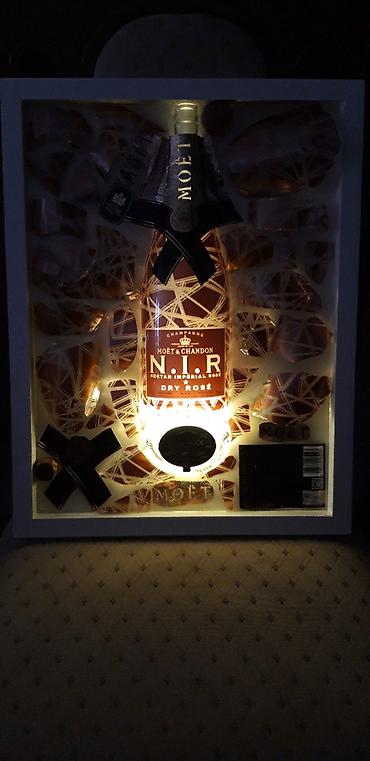 Slike i ramovi: Izrada slika od razbijenih flaša Ulepsajte vas dom, kafic, lokal — 7