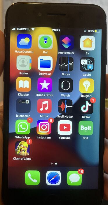 7: IPhone 7, 32 GB, Jet Black