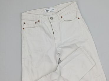 czarne spodnie damskie stradivarius: Zara, Jeansy damskie, rozmiar XS