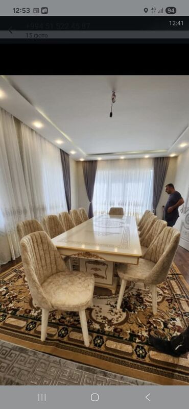 Masa və oturacaq dəstləri: Stol stul dəstlərimiz hər ölçüde her madelde Ucuz və keyfiyyətli Bizde -da lalafo.az — 16 Masa və oturacaq dəstləri: Stol stul dəstlərimiz hər ölçüde her madelde Ucuz və keyfiyyətli Bizde — 16