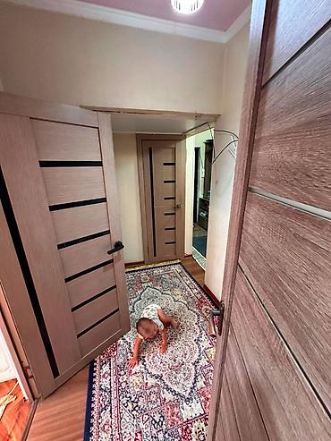 байхан: 3 комнаты, 73 м², Аламединский рынок / базар 105 серия, 5 этаж, Евроремонт — 3