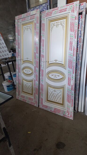 Plastik qapılar: Yeni Plastik qapı Zamok və çərçivə ilə, Zəmanətli, Pulsuz quraşdırma, Rayonlara çatdırılma, Pulsuz çatdırılma, Ödənişli çatdırılma — 33