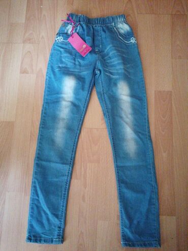 plava kosulja i crne pantalone: 140-146, bоја - Tamnoplava