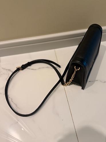 Çantalar: Michael Kors qara rəngli qadın çantası. Zərif və minimal dizayna — 2
