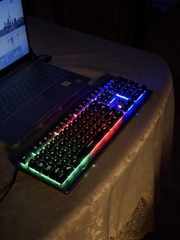 Настольные ПК и комплектующие: RUSH RGB Oyun Klaviatura Məhsulun xüsusiyyətləri: Brend: RUSH — 1