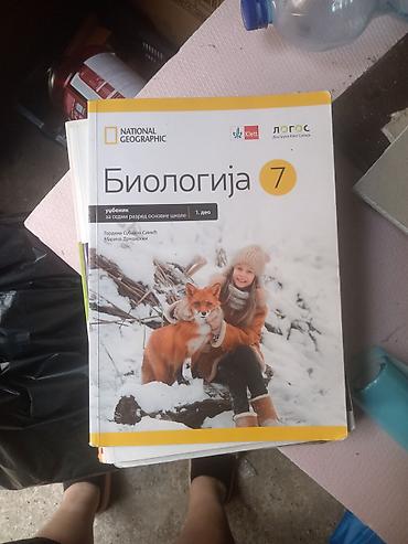 Udžbenici: **Školski udžbenici za6, 7. i 8. razred** U ponudi su udžbenici — 18