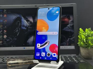 Redmi: Redmi, Redmi Note 11, Б/у, 128 ГБ, цвет - Черный, 2 SIM