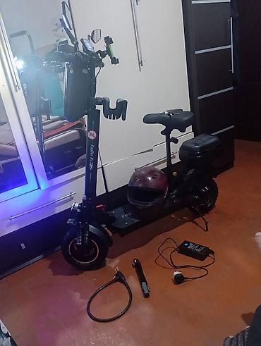 Elektrikli samokatlar: Elektrik skuter – FaSTer RS7 - Güclü elektrikli skuter, iri təkərlər — 26