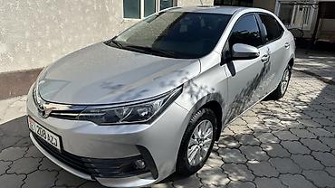 токмок кун чыгыш: Toyota Corolla: 2017 г., 1.6 л, Автомат, Бензин, Седан — 1