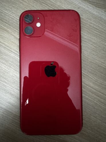 Apple iPhone: IPhone 11, 64 GB, Qırmızı, Face ID