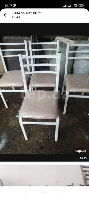 Stullar: Mətbəx üçün, Yeni, Qatlanmayan, Stul — 8