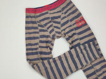 spodnie beżowe woskowane: Spodnie dresowe dla mężczyzn, S, stan - Dobry