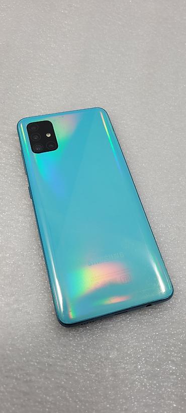 Samsung: Samsung Galaxy A51 5G, Б/у, 128 ГБ, цвет - Голубой, 2 SIM — 9