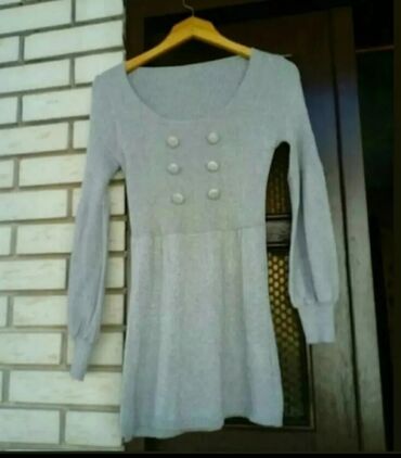 duge haljine za svaki dan prodaja: Reserved M (EU 38), color - Grey, Other style, Long sleeves