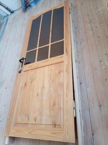 qapi demir qapi seyf qapi: Təbii ağacdan hazırlanmış giriş/otaq qapısı - Material: bərk ağac — 3