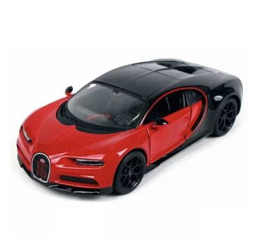 машинки для детей с пультом управления: Bugatti Chiron Sport 1:24 Яркая реалистичная модель станет приятным