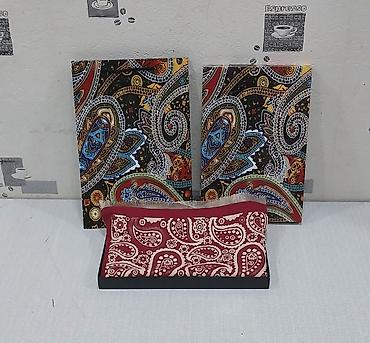 Qadın geyimləri: Şərf buta naxışları ilə, Bordo rəngli şal – paisley və xallı — 5