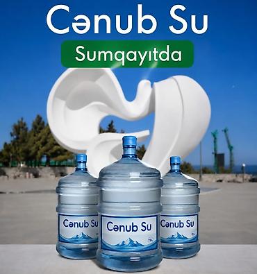 su keni: Cənub Su – 19 litrlik şüşə butulka içməli su - Brend: Cənub Su - — 1