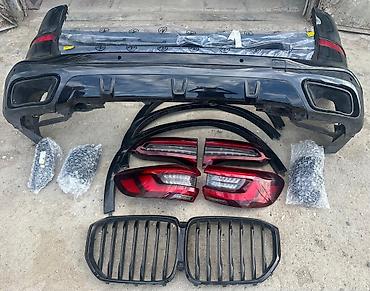 led h13: BMW üçün tam M-Paket xarici dəst Tərkibi: - Arxa bamper (M-Style — 1