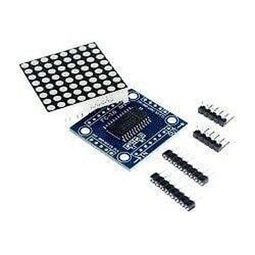 Другие комплектующие: 8x8 Dot Matrix Kartı – Ard-Arda Taxılabilən, MAX7219 MAX7219 — 1