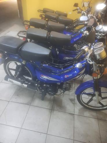 disk kalpaklar: GsBike NEO 4S moped/motosiklet - Rəng: mavi - Model üzərində “NEO 4S” — 3