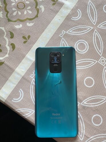 Redmi: Redmi Note 9, 128 GB, rəng - Yaşıl, Sensor, Barmaq izi, İki sim kartlı