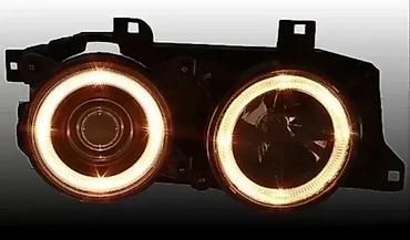 nextgen headlight restoration kit: CRNI ANGEL EYES FAROVI BMW E34 / E32 | Crni tuning sportski clear — 2