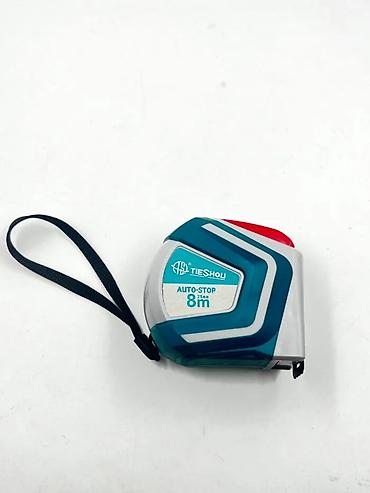 Məsafə ölçənlər, ruletkalar: Metrə Tieshou : TIE SHOU Auto-Stop Ölçü Lentləri – 3m, 5m, 7.5m, 8m — 4