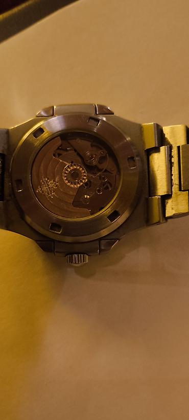 cusa 10872: Patek Philippe Nautilus üslubunda kişi qol saatı - Klassik qara — 2