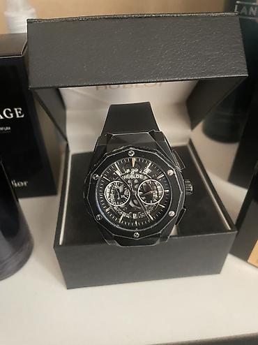 106 saat: İşlənmiş, Qol saatı, Hublot, rəng - Qara — 1