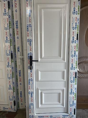 Plastik qapılar: Hamam üçün Yeni Plastik qapı 90x220 sm Çərçivə ilə, Zəmanətli, Ödənişli quraşdırma, Ödənişli çatdırılma, Ünvandan götürmə — 11