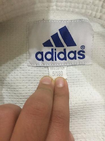 idman formalari: Judo formasıdır orginal adidasdıraz işlənib 13-14yaş üçün Lazım — 2