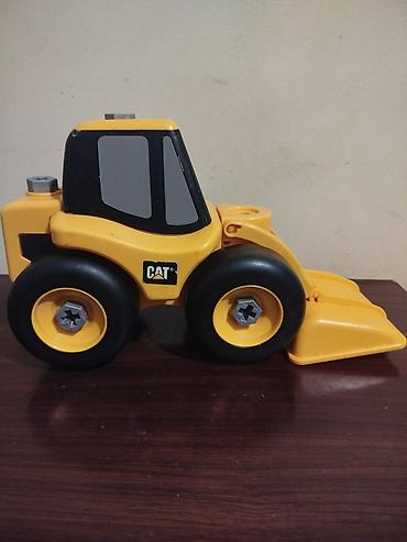 Oyuncaqlar: CAT/Caterpillar uşaq oyuncağı – sökülüb-yığılan mini yükləyici — 3
