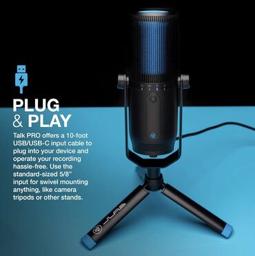 Студийные микрофоны: Проводной микрофон Jlab Talk PRO Jlab Talk PRO — USB-микрофон — 6