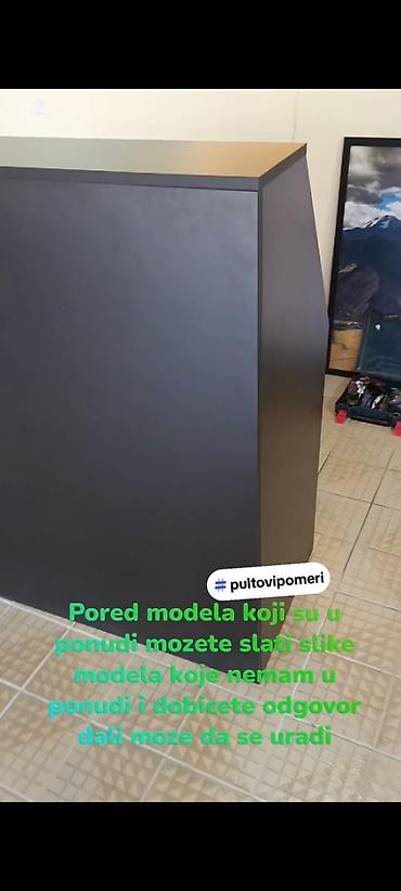 Stolovi: -Pult 13 se moze izraditi od materijala kao sto su Univer, medijapan — 10