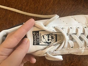 Kişi ayaqqabıları: Adidas Stan Smith klassik ağ ayaqqabısı - Model: Adidas Originals — 4
