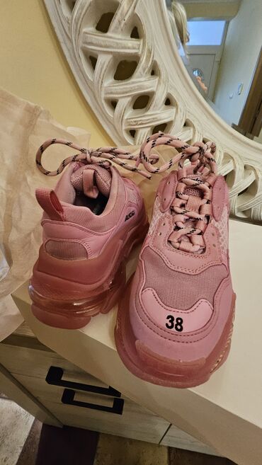 Women's Sneakers and athletic shoes: Balenciaga, 38, bоја - Roze — 9