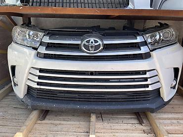 бампер highlander: Toyota Highlander 9 оригинал ноускат — 1