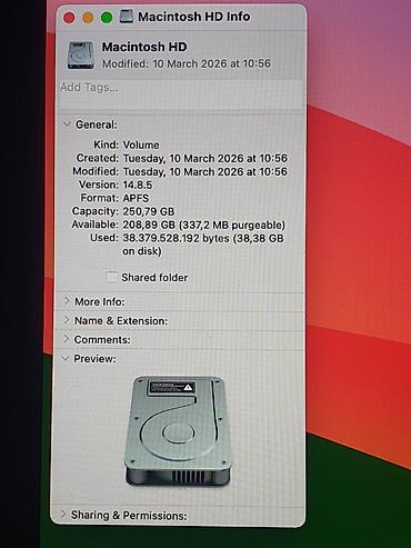 pavilion dv6: Prodaje se macbook pro 13.3 inca laptop 8/256GB instaliran je macOS — 5